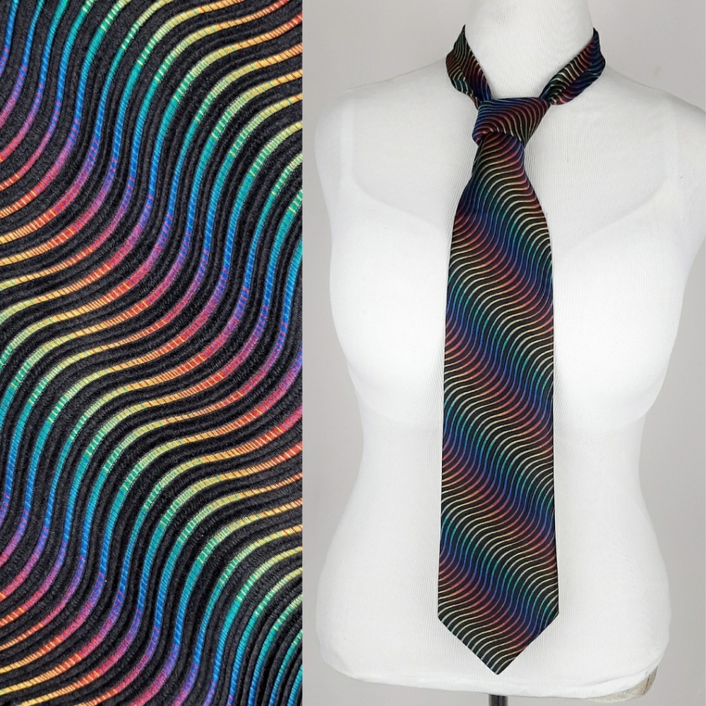 Bacharach Rainbow Silk Tie
